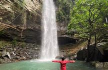 Kampot Waterfall Adventure with Nature Hiking Jungle and Swimming