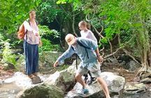 Kampot Waterfall Adventure with Nature Hiking Jungle and Swimming
