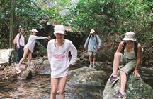 Kampot Waterfall Adventure with Nature Hiking Jungle and Swimming