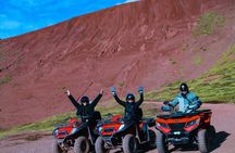 Full day on ATV at the Mountain of Colors and the Red Valley