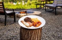 Ketchikan Fireside Feast: Open-Fire Salmon & Reindeer Dinner