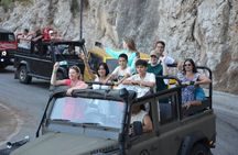 Alanya Jeep Safari Sapadere Canyon Dim Cave and River with Lunch