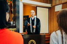 Private Meditation and Calligraphy with a Monk in Tokyo Temple
