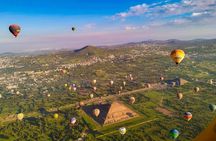 Balloon Flight + Pick up CDMX + Breakfast in Cave + Pyramids