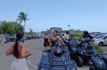 Guided ATV Nassau Tour Beach Stop Hotel and Port Pickup Samples