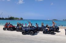 Guided ATV Nassau Tour Beach Stop Hotel and Port Pickup Samples