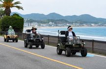 Mt. Fuji & Ocean Views Go-Kart Style EV Tour in Miura near Tokyo