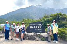 Sakurajima Private Car Tour: Volcano Viewpoints and Foot baths