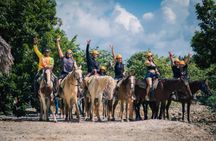 DOMITAI Park Combo Buggy Zipline Horse Riding Lunch and More