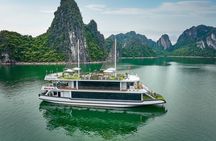 Halong Luxury Day Cruise: Buffet, Sunset Party & Jacuzzi
