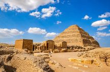 Private Tour to Memphis Saqqara and Dahshur Pyramids from Cairo