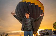 Balloon Flight + Pick up CDMX + Breakfast in Cave + Pyramids