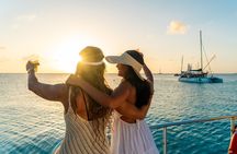 Private Sunset Catamaran Adventure Cruise with Open Bar