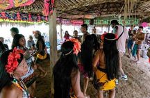 Panama City Emberá Indigenous Village Chagres Waterfall and River