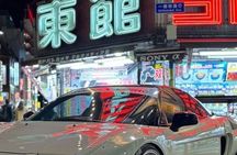 Street racing Tokyo Drift Daikoku Parking Area in Tokyo