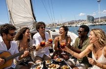 Barcelona: Small-Group Sailing Cruise with Live Rumba & Vermouth