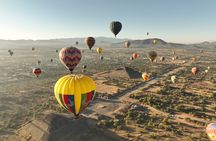 Sunrise balloon Flight with Breakfast in Cave+ Pyramids from CDMX