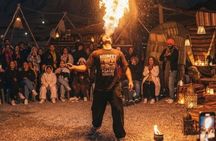 Agafay Desert Sunset Experience Camel Ride Dinner & Fire Show