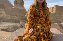 Full Day Private Tour Giza Pyramids Saqqara and Memphis