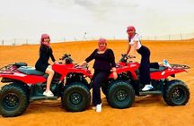 Premium Red Dune Safari Quad Biking, Camel Ride & Camp Activities