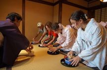 Authentic Tea Ceremony & Calligraphy in Kyoto with Kamogawa View