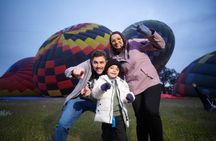 Sunrise Balloon Flight+ GRUTA Breakfast + Pyramids from CDMX