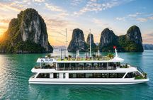 From Hanoi: Halong Bay Day Cruise with Titop Island, Kayak, Cave