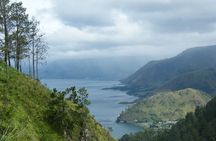 Hiking Mount Sibayak with Sipiso Piso Waterfall from Berastagi