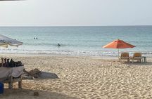 Trip to Macao beach with food included and its turquoise water