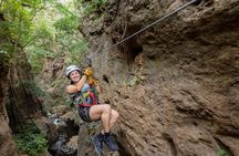 Guachipelin Zipline, River Tubing, Horseback Ride, Hot springs & Lunch Combo