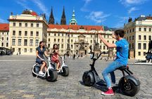 Prague Fat Tire E-Scooter Tour with A Local Guide