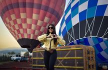 Hot Air Balloon Experience TEOTIHUACAN + BREAKFAST IN CAVE