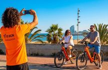 Barcelona Coast Bike or E-Bike Tour with Extra 1-Hour Rental