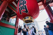 Private Asakusa and Sensoji Temple Walking Tour in Tokyo