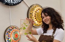 Stained Glass Painting Workshop in a Stylish Antalya Atelier