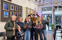 Stained Glass Painting Workshop in a Stylish Antalya Atelier