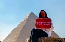 Private Pyramids Sphinx and Grand Egyptian Museum Tour with Lunch