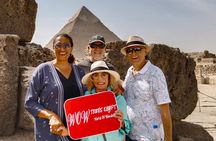 Private Pyramids Sphinx and Grand Egyptian Museum Tour with Lunch