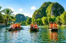 Ninh Binh Full-Day Tour from Hanoi with Boat ride-Limousine 9 Pax