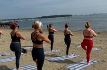 Portland ME: Casco Bay Boat Tour w/ Island Yoga + Mimosas or Wine