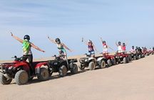 Hurghada Quad Bike Safari with Camel Ride and BBQ Dinner