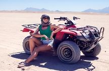 Hurghada Quad Bike Safari with Camel Ride and BBQ Dinner