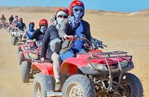 Hurghada Quad Bike Safari with Camel Ride and BBQ Dinner