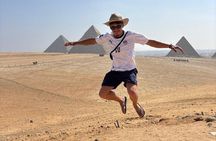 Private Giza Pyramids Sphinx and Grand Egyptian Museum Tour