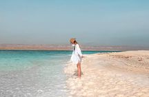 Madaba Mount Nebo Baptism Pink Lake Salt Beach and Dead Sea Tour
