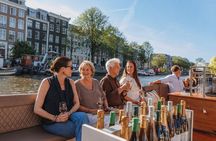 Amsterdam 1H Premium Canal Cruise with Snacks and Optional Drinks
