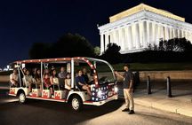 Washington DC Monuments & US History Moonlight Guided E-Cart Tour