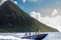 Private St. Lucia Snorkeling & Pitons Boat Adventure