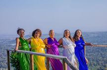 Flying Dresses Photo Shoot Experience in Arusha Tanzania