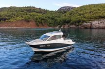 Private speedboat Trip to Elapfiti Islands, Blue&Three Green Cave
